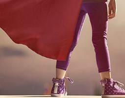 Rocketseed to the rescue - how we saved Easter from Drupalgeddon2! 7 Two feet standing in a wide-legged position, with the bottom of a cape visible.