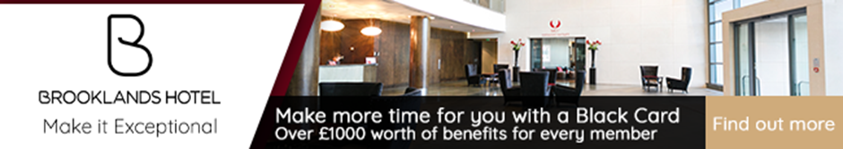 Brooklands Hotel Black Card email Banner campaign.fw Brooklands hotel banner example