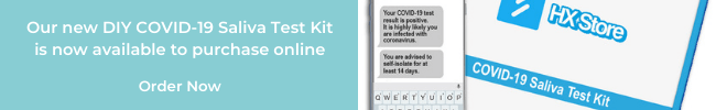 Hydro-X covid testing kits email banner example Hydro-X covid testing kits email banner example