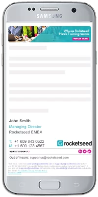 Professional Samsung Email Signatures Professional Samsung Email Signatures