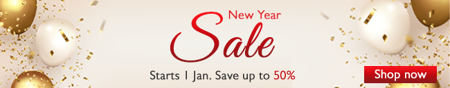 New Year Sale Email Banner Example New Year Sale Email Banner Example